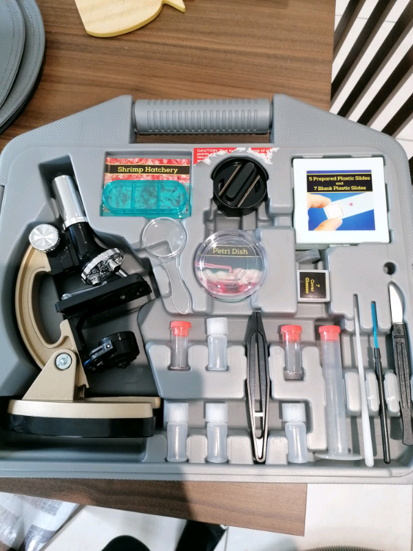 fusion science deluxe microscope set